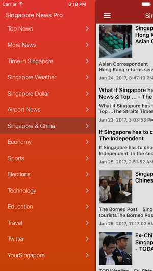 Singapore News & Radio Pro Edition(圖2)-速報App