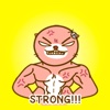 Strong Cat Stickers