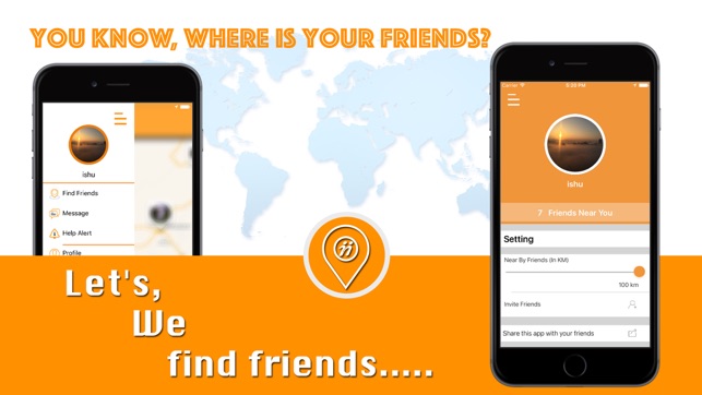 Find Near Friends(圖2)-速報App