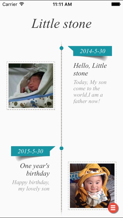 Time Note - timeline note, record your events
