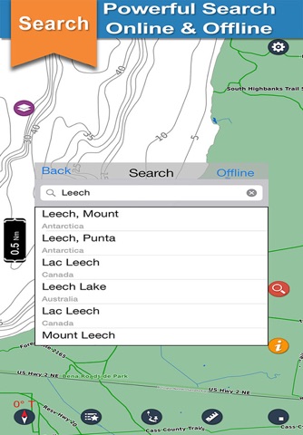 Leech Winnibigoshish Chippewa NF lake & park trail screenshot 4