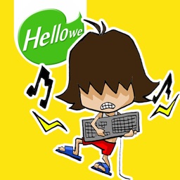 Hellowe Stickers: OTAKU Lee