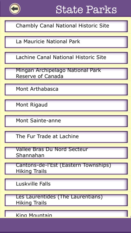 Quebec Campgrounds & Hiking Trails,State Parks screenshot-4