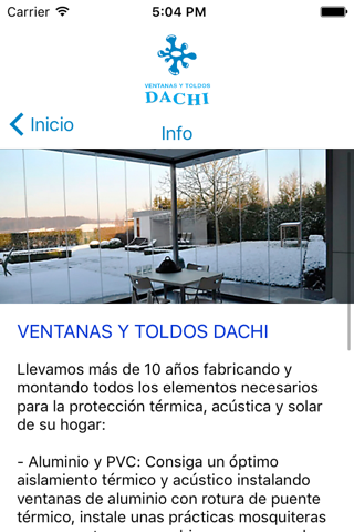 VENTANAS Y TOLDOS DACHI screenshot 2