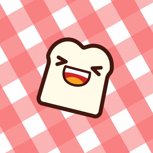 Toastoji Kawaii Toasted Bread Emoji Stickers