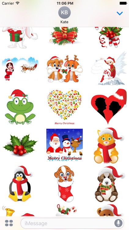 Amazing Christmas Stickers for iMessage