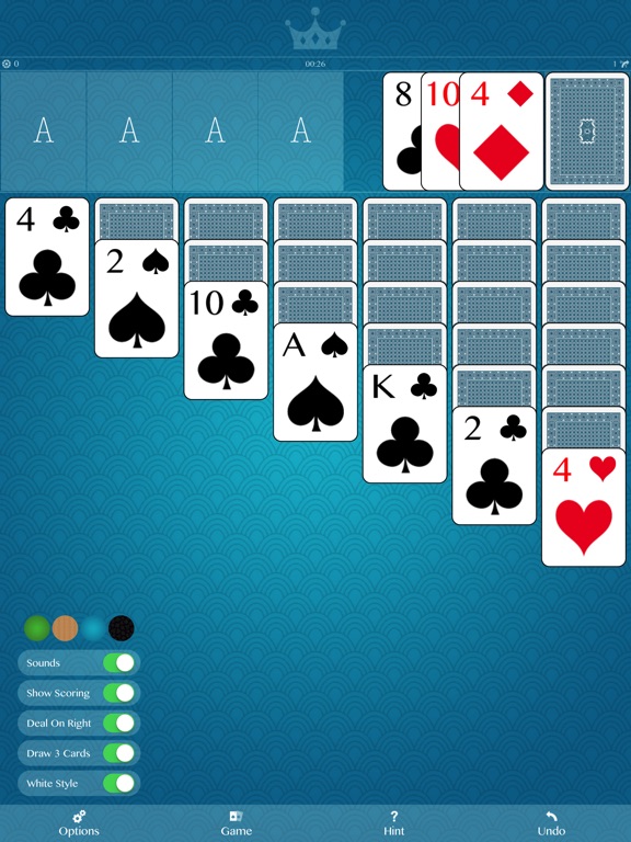 simple solitaire for hp