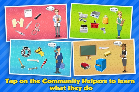 Community Helpers Play & Learn screenshot 2