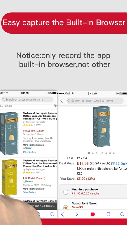 Web Browser Video Recorder