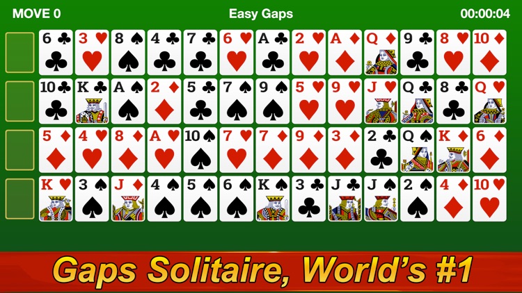 Gaps Solitaire by Guo Zhao