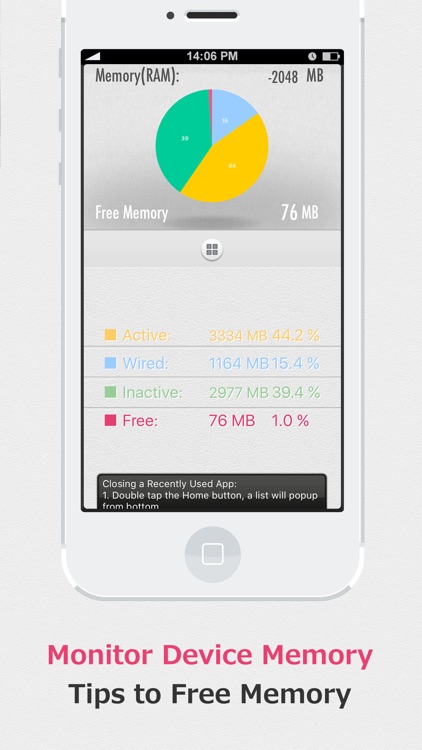 SYSTEM UTIL Dashboard - Battery, Memory, Network screenshot-3