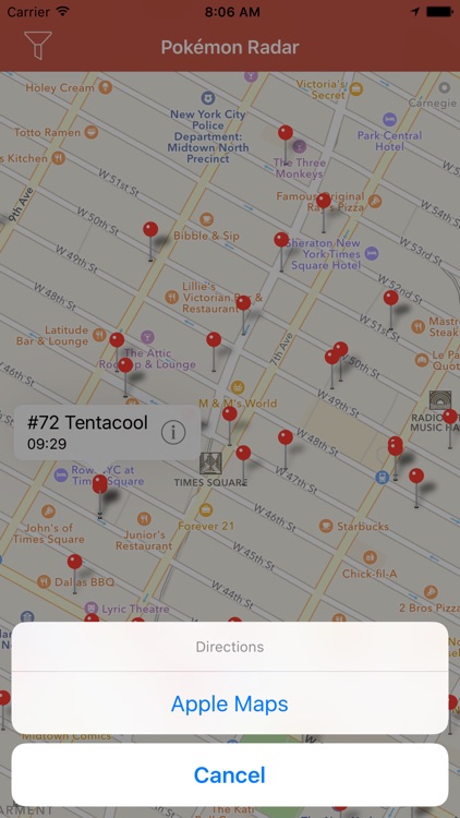 Poke Map Locator & Radar