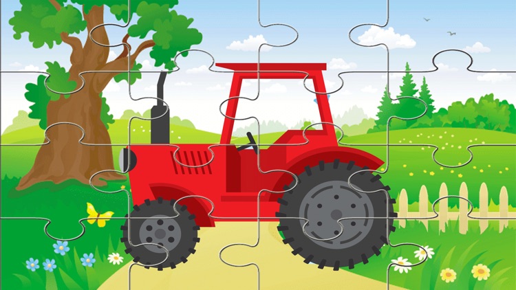 Truck & Train Vehicle Puzzle For Kids and Toddler