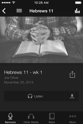 Calvary Bible Church screenshot 2