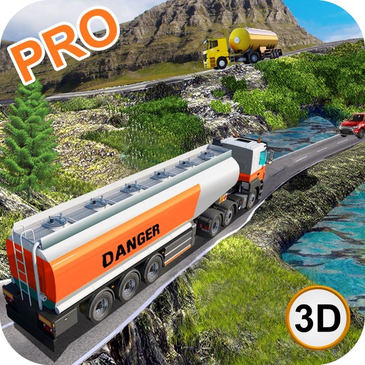Oil Transport Truck Game Pro icon
