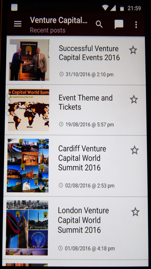 Venture Capital World Summit(圖5)-速報App