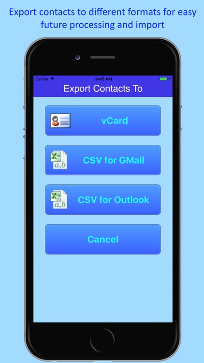 1.2.3 Contacts Backup & Merge screenshot-4