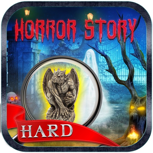 Hidden Objects Game Horror Story Icon