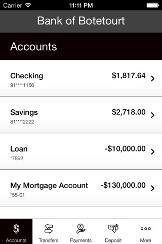 Bank of Botetourt screenshot 3