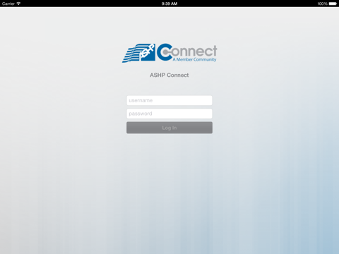ASHP Connect - náhled