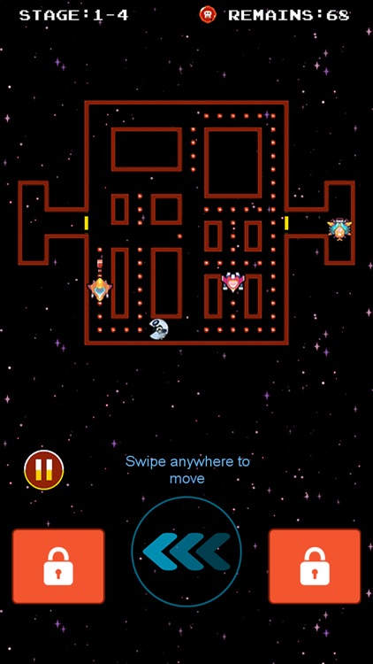 Poke Man: Chase in the outer space-Kid maze puzzle