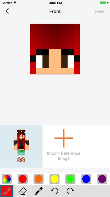 Cube Skin Girl