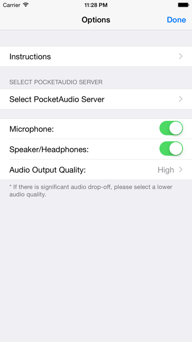 PocketAudio Screenshot 3