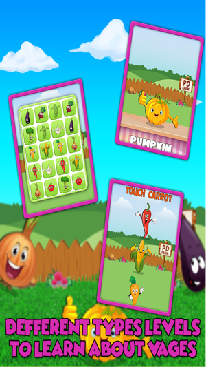 Kids Game Learn Vegetables(圖2)-速報App