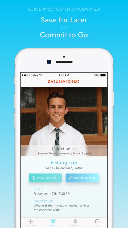 Date Hatcher - The Dating App for Real Dates