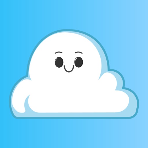 Droll Clouds - Set of beautiful stickers