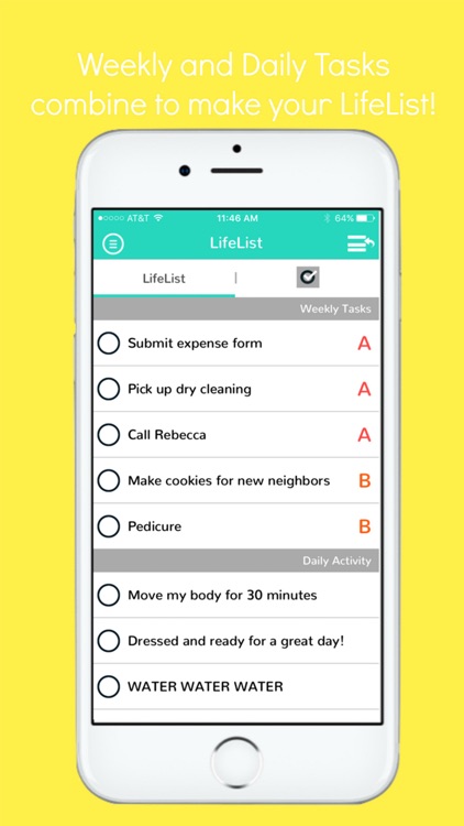 The LifeList App screenshot-3