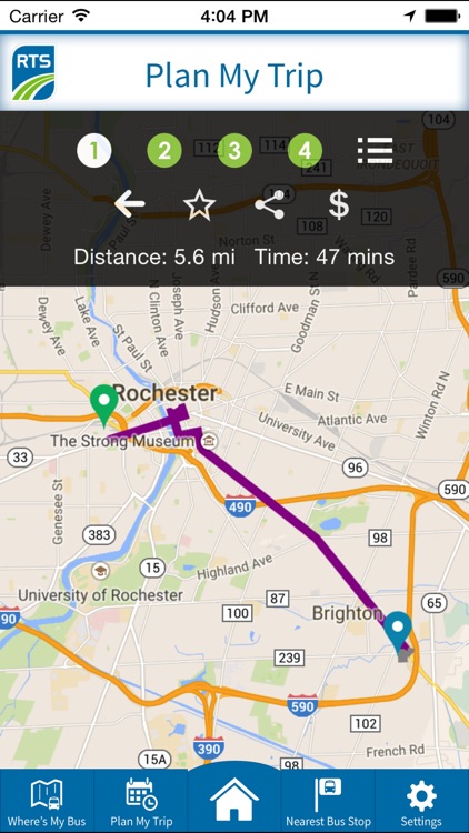 RTS Bus App