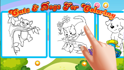 How to cancel & delete Pets Coloring Book Kids : games for boys & girls from iphone & ipad 3