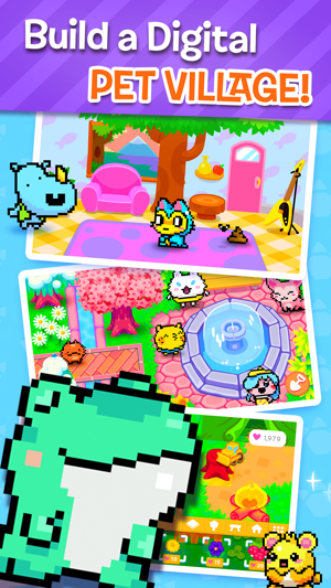 Pakka Pets Village - Build a Cute Virtual Pet Town(圖2)-速報App