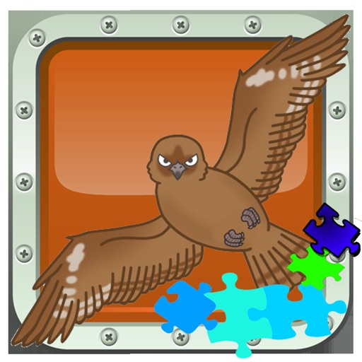Top Bird - Hawk Puzzle for Jigsaw Games