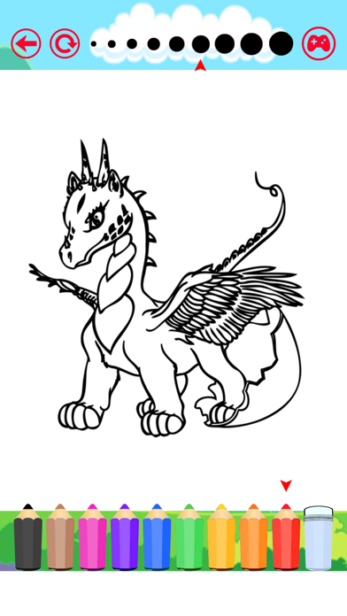 How to cancel & delete Printable dragon coloring pages For kids from iphone & ipad 3