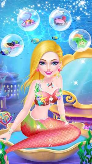 Mermaid Fashion Makeup Salon