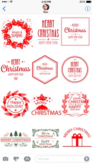 Merry Christmas stickers 2018(圖2)-速報App