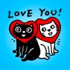 Love Cats - Stickers!