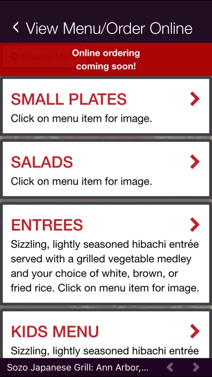 Sozo Japanese Grill screenshot-4