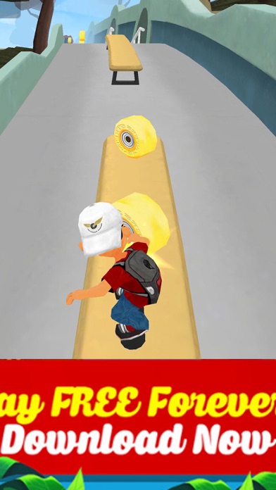 Skateboard Stunt Runner 2017 Free screenshot 3