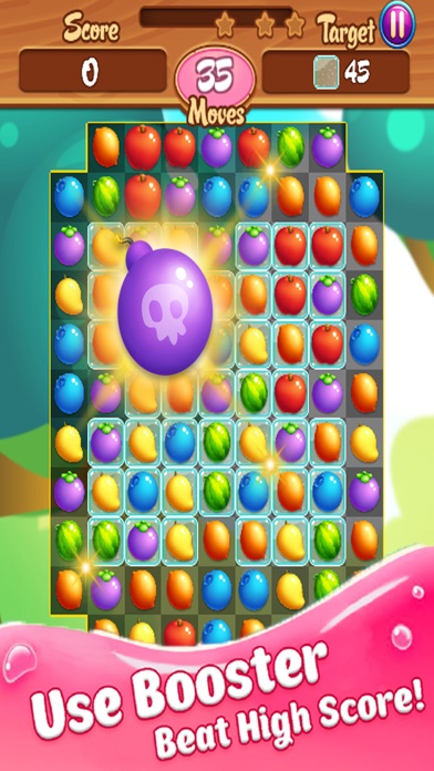 How to cancel & delete Fruits Crush Legend Delicious Sweetest Match 3 from iphone & ipad 4