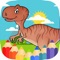 Dinosaur World Coloring Jurassic Dino Park