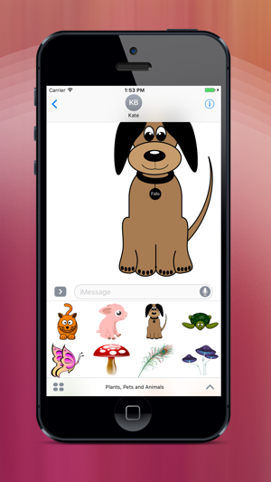 Animals, Pets, Flowers & Plants Stickers(圖1)-速報App