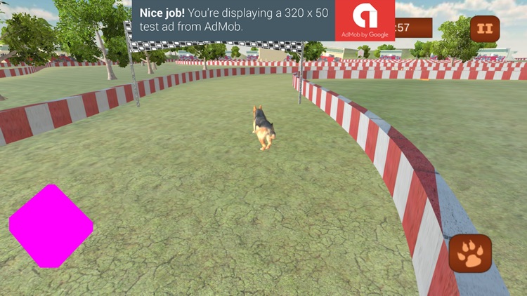 3D Virtual Dog Racing and Stunts 2017 Tournament