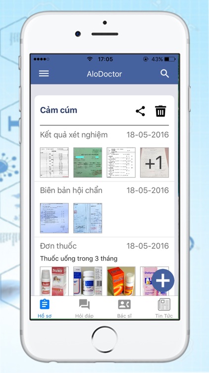 AloDoctor – Theo dõi sức khỏe online