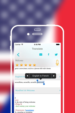Offline English to French Translator Dictionary screenshot 3