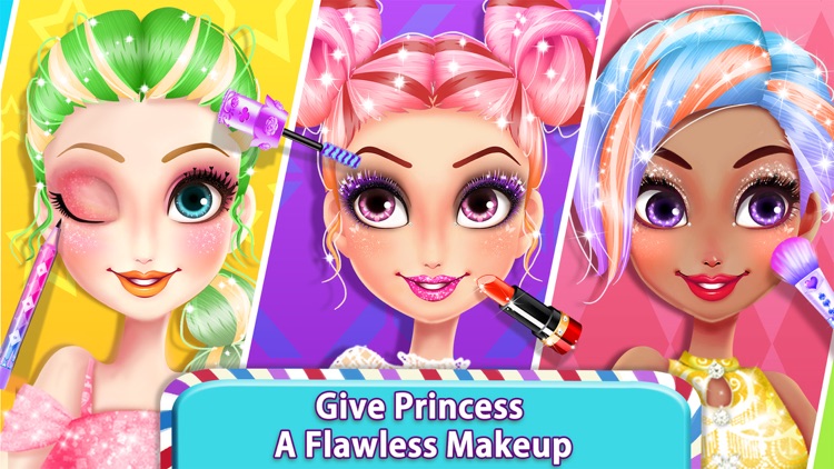 Princess Hair Salon - Dreamtopia Games for Girls screenshot-4