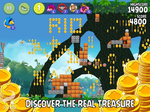 Angry Birds Rio HD screenshot 2