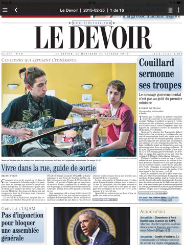 Le Devoir Virtuel - náhled